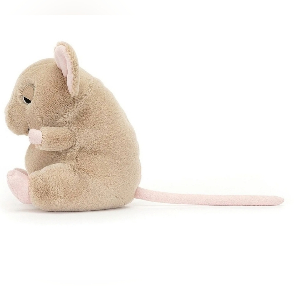 Jellycat Cuddlebud Darcy Dormouse 6.3x3.9x3.1" Soft and Plush NWT - Picture 4 of 9